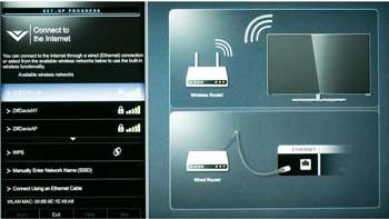 cant connect wifi to smart tv